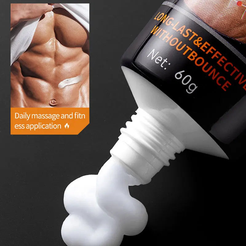 Full Body and Bodybuilding Massage Cream, Hot Compress To Tighten Abdominal Muscles