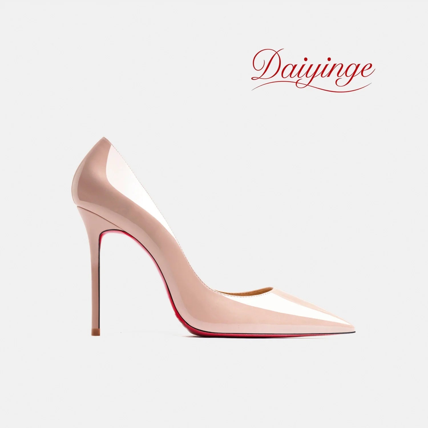 Heels For women 2026 Trend Leather Luxury Red Bottom High Heels 12cm Pointed Toe Stiletto Pumps Elegant Sexy Party Wedding Shoes