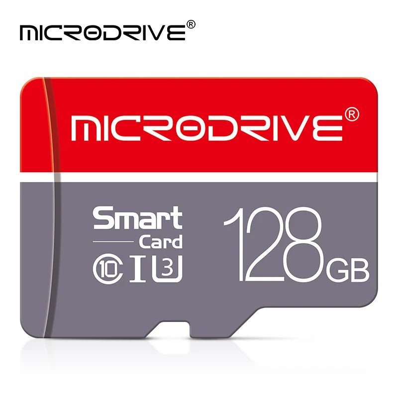 MicroDrive High-Speed microSD Card (16–256GB, C10/A1/U3, V10)
