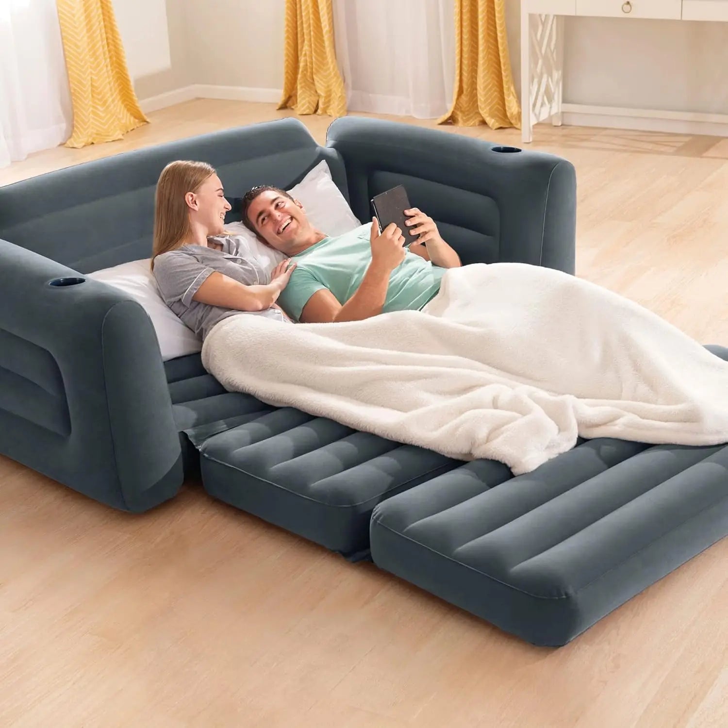 66552NP - Pull-Out Sofa, Size 2.03mx2.31mx66cm