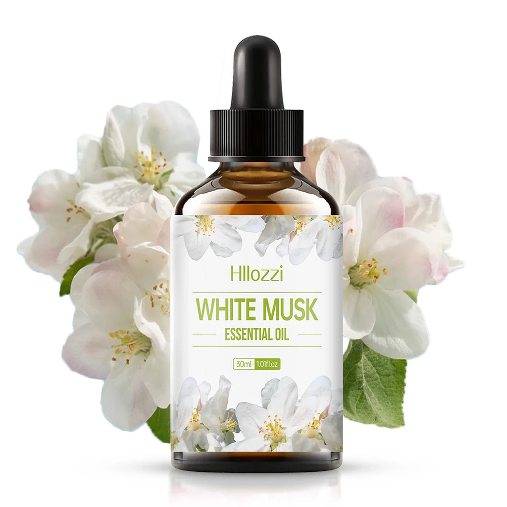 100ml-60ml-30ml WHITE MUSK,Suitable for body care and aromatherapy diffusers, spa, hair care, household products.