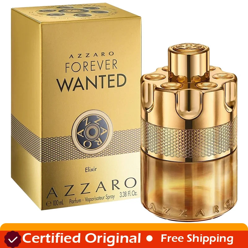Azzaro Forever Wanted Elixir Mens Cologne With Notes of Raspberry Cardamom and Leather Accord