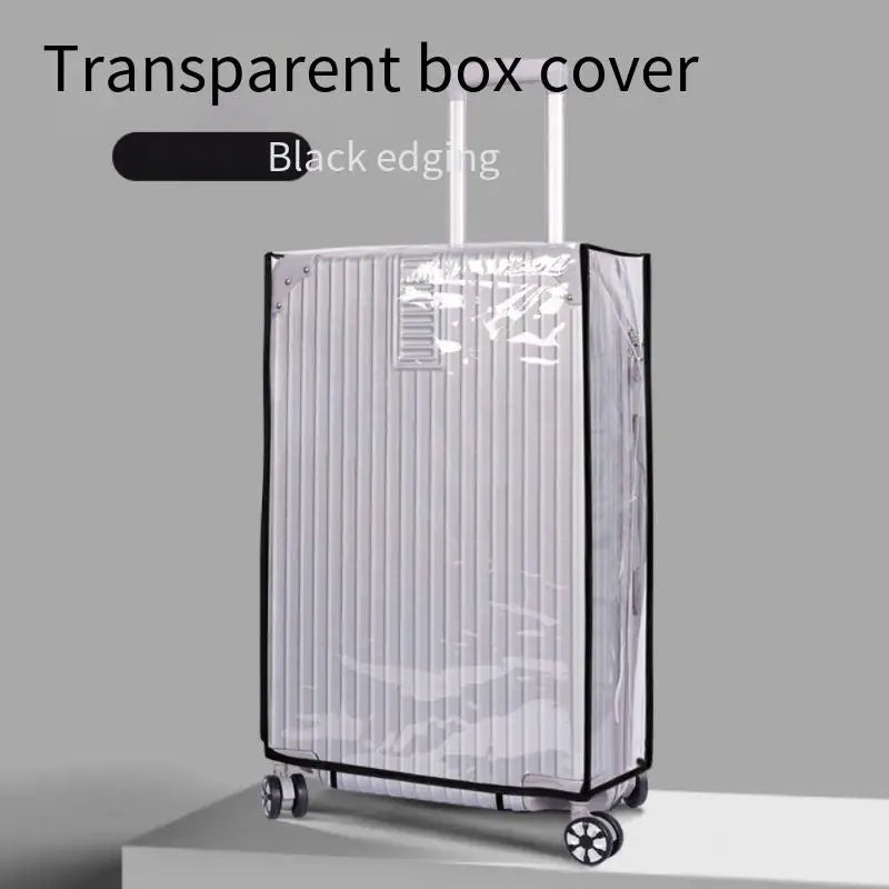 Suitcase protective cover, transparent dust-proof cover, suitcase protective cover