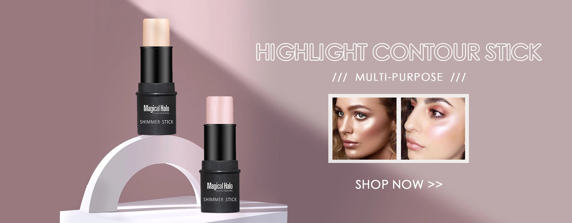 QIBEST Cushion-Applicator Liquid Blush (Waterproof, Soft-Matte)