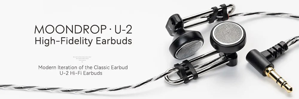 MOONDROP CHU II High-Performance Dynamic Driver IEMs | Interchangeable Cable In-Ear Headphones Precision-Tuned • Alloy Cavity • Audiophile-Grade Sound