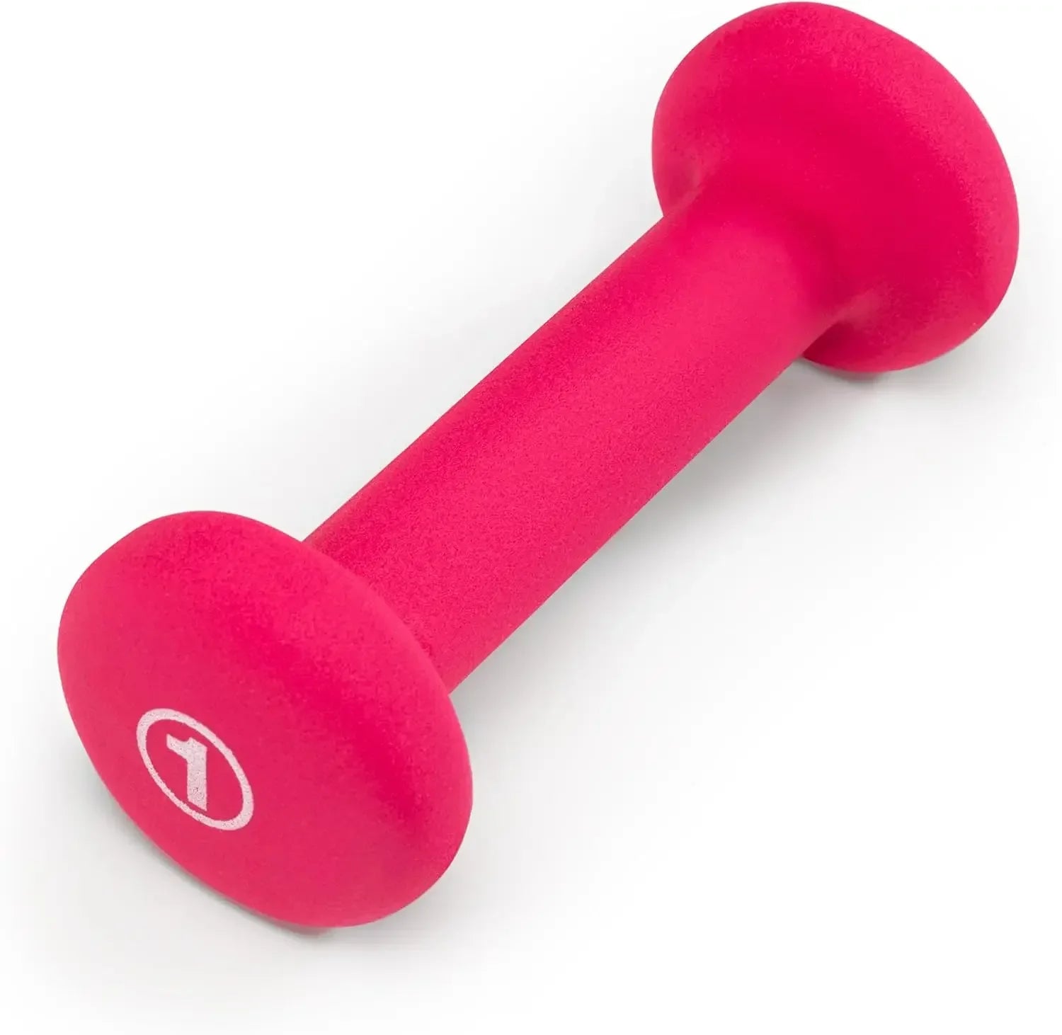Neoprene Coated Home Dumbbells Set in Colors, Free Weights for Safe Men & Women Fitness Training