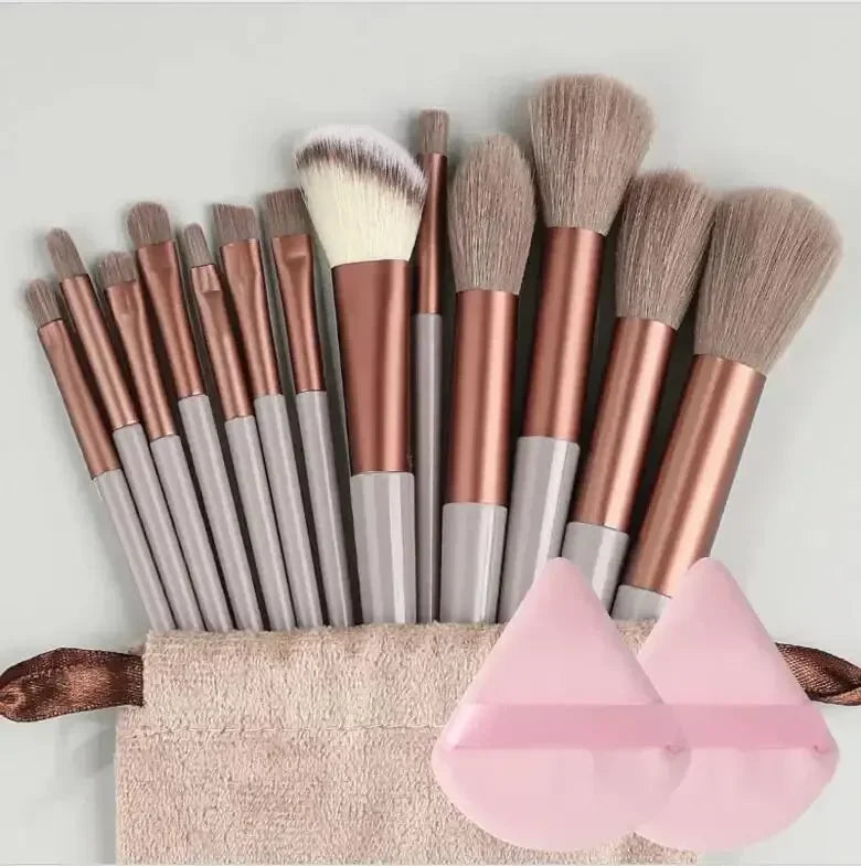 Professional Makeup Brush Set - Soft Fluffy Cosmetic Brushes for Foundation, Powder, Eyeshadow & Blending , Beauty Tools