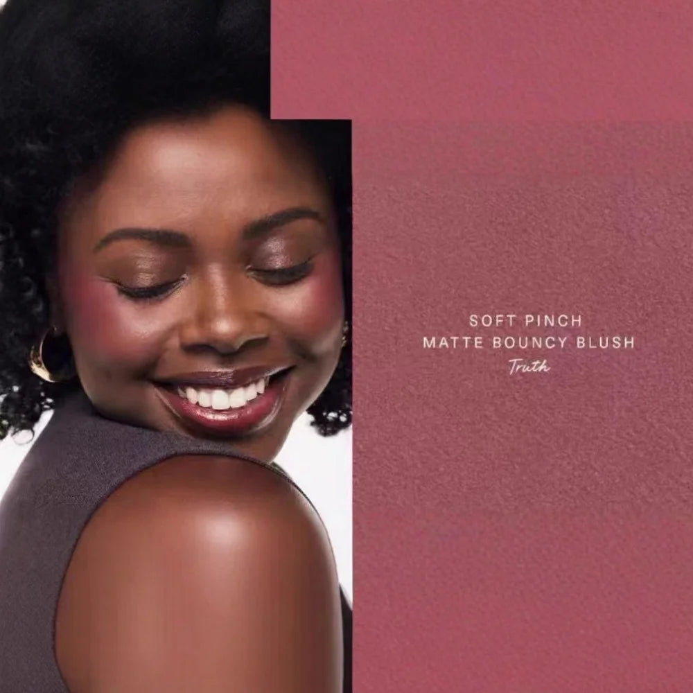 Rare Beauty Soft Pinch Matte Bouncy Cushiony Cream-to-powder Blush Airy And Lightweight Soft Pinch Liquid Blush Natural Flush