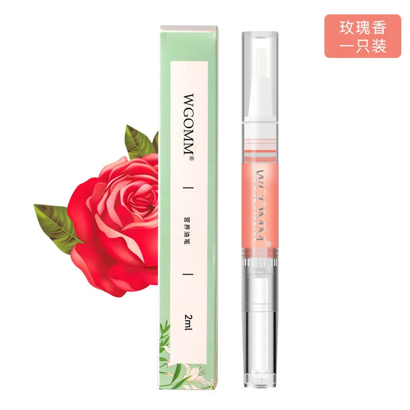 Nail Cuticle Oil Pen for Beauty Health Edge Oil Plant Nourishment Oil for Manicure Nail Finger Care Tools Finger Nail Treatments