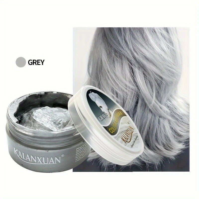 9-Color Temporary Hair Color Wax &Hair Styling Paste,Disposable Colorful Hair Dye Cream for Unisex Adult for Hair Coloring Style
