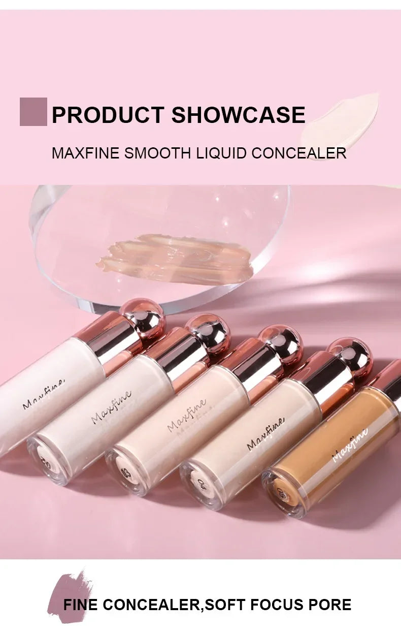 Matte Face Concealer Foundation — Long-Lasting Full-Cover Liquid