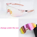 NRC Men Cycling Sunglasses UV400 TR90 Sports Bicycle Glasses MTB Mountain Bike Fishing Hiking Riding Eyewear for Women sport