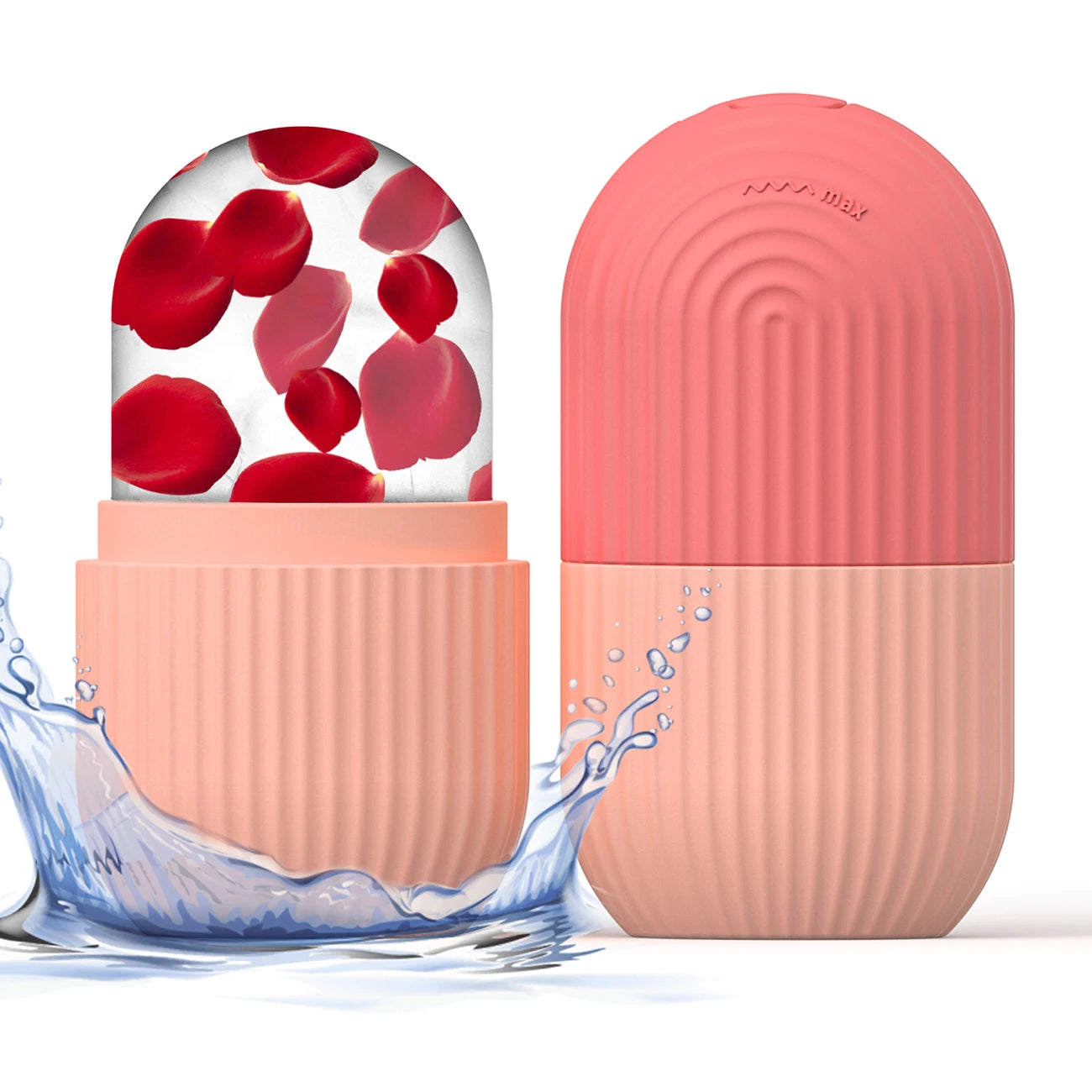 1pc silicone face ice cube mold for Beauty and Skin Care silicon face ice roller