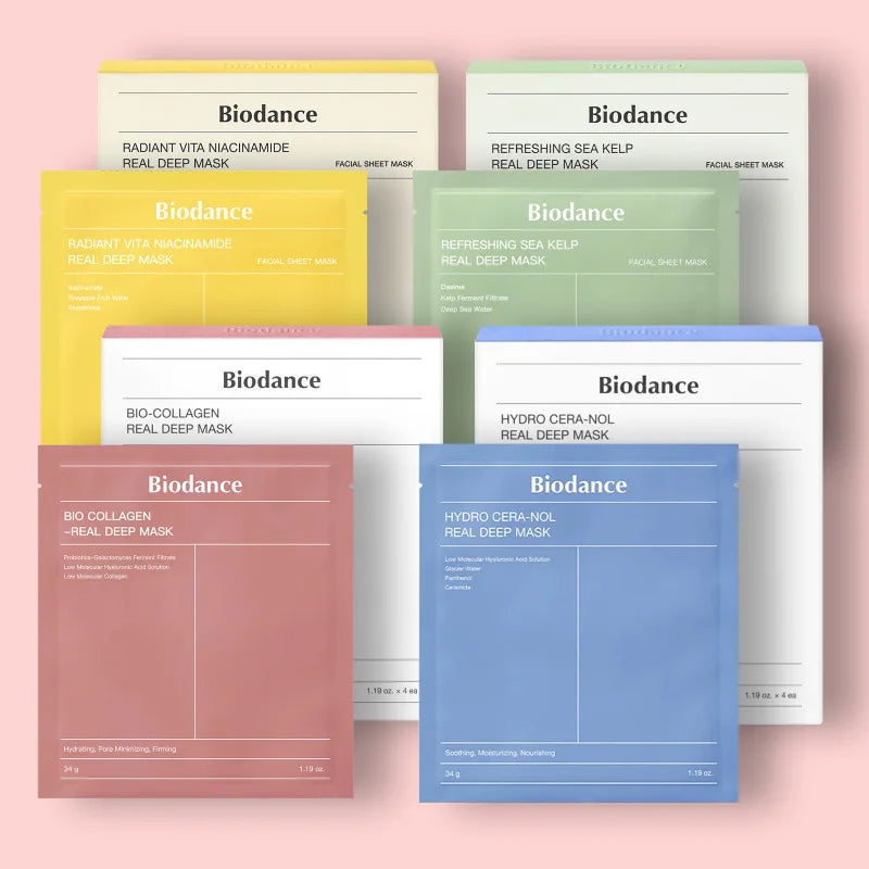 BIODANCE Bio-Collagen Real Deep Mask — Hydrating Overnight Hydrogel (Whole Face)