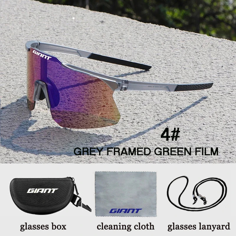 2025 giant new cycling Glasses UV400 Protection, Anti-Fog, Sports Sunglasses for Men Women with case
