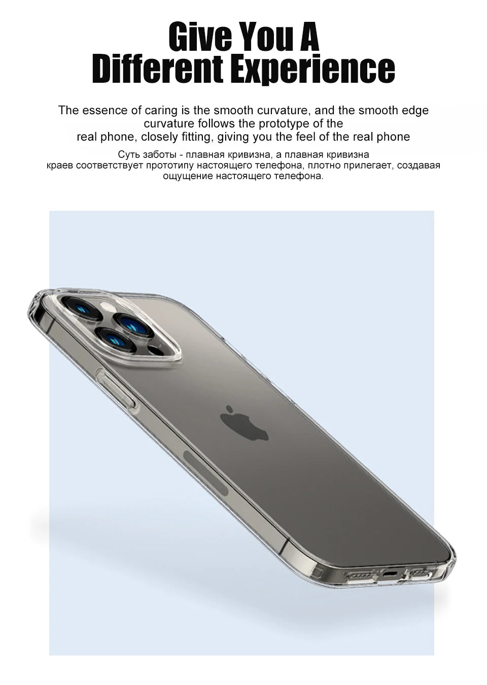 Luxury Clear Silicone Phone Case For iPhone 16 15 14 13 12 11 Pro Max XR X XS 7 8 Plus Shockproof Transparent Bumper Back Cover