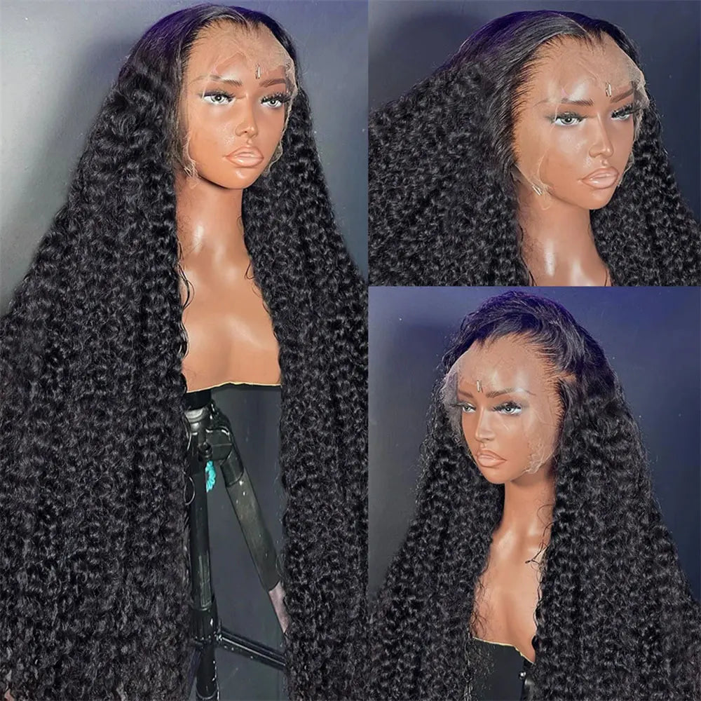 HJ WEAVE BEAUTY HD Loose Deep Wave Lace Wig — 13×6 / 13×4 / 360, up to 40–46", 180–300% Density (Remy)
