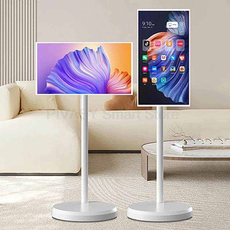 Popular 21.5 Inch Smart Display Touch Screen Android 12 Portable Smart Tv Indoor Conference Mobile Monitor for Gym Gaming Live