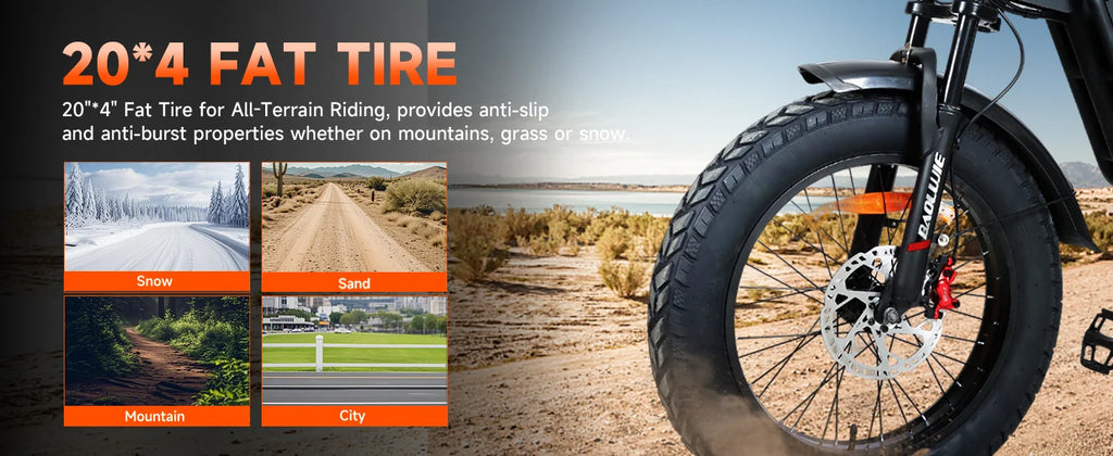 BAOLUJIE DM01 Electric Bike for Adults — 60V 2000W, Up to 42 MPH, Long-Range