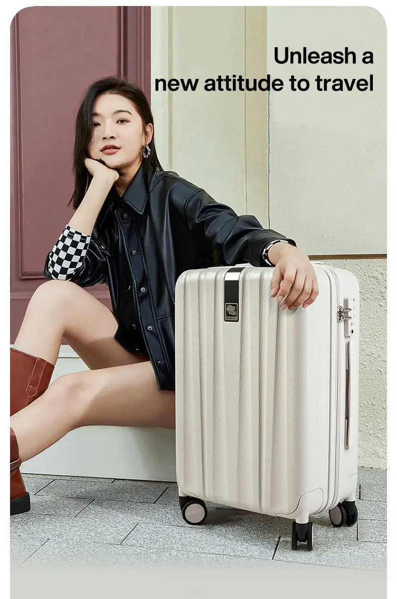 Best Spinner Luggage Suitcase PC Trolley Case Travel Bag Rolling Wheel Carry-On Boarding Men Women Luggage Trip Journey H80002