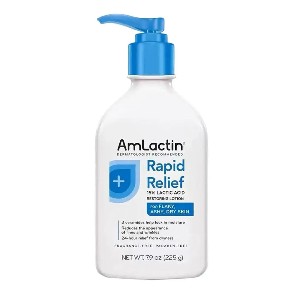 Amlactin Rapid Relief Restoring Lotion Daily Moisturizing Lotion for Rough Dry Skin Body Care Lotion Cream Moisturizing