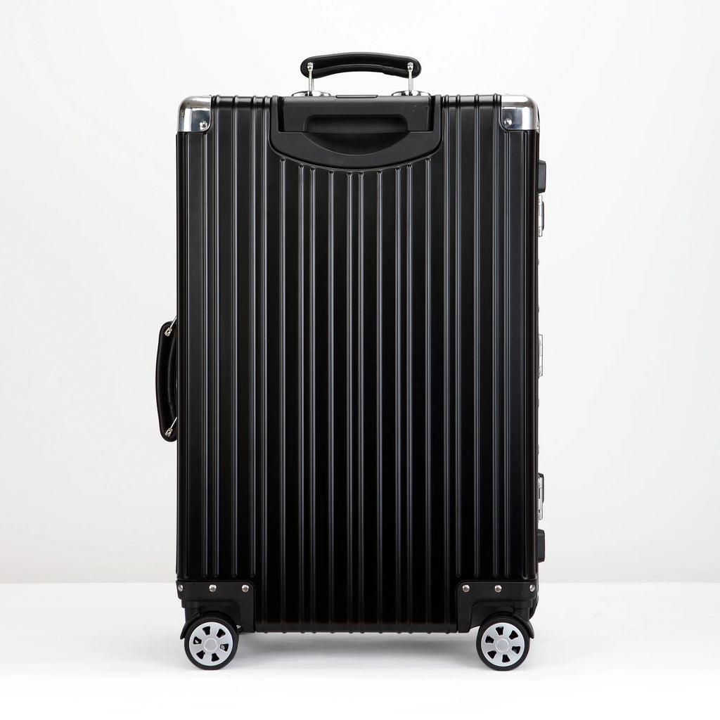 All Aluminum-magnesium Alloy Travel Suitcase High Quality Rolling Luggage 20/24/26/29'' Retro Trolley Case Bag Carry-On Boarding