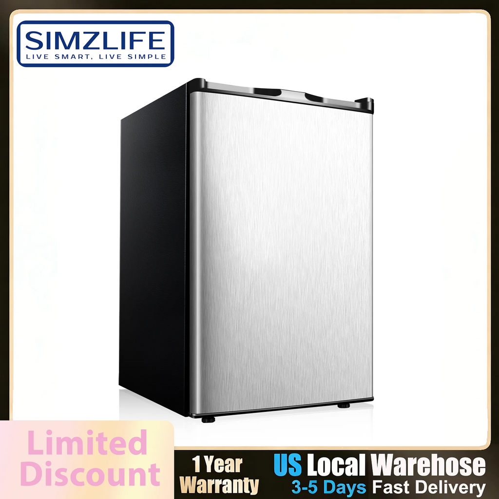 Mini Freezer,3 Cu.Ft,Single-door Compact Freezer,With Adjustable Door Opening Direction,Suitable for Home,Dormitorie,Office