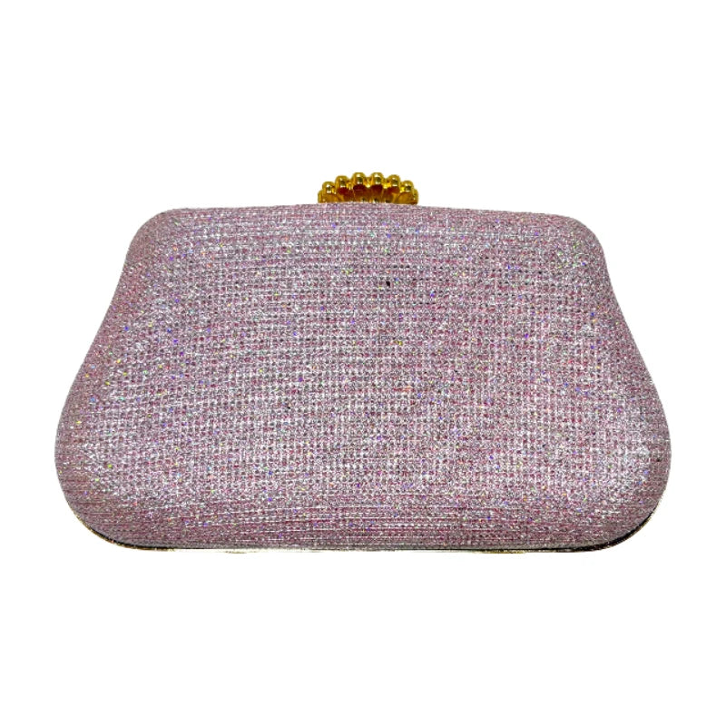 Luxury High Design Women Evening Bag Brand Party Banquet Glitter Bag for Ladies Wedding Clutch Handbag Shoulder Bag Chain Bolsas