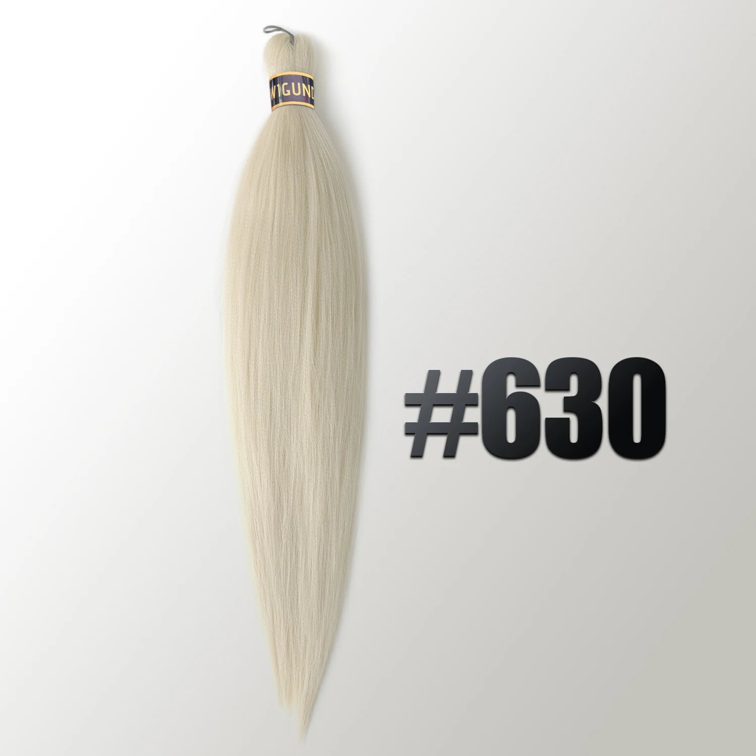 Wigundle Pre-Stretched Braiding Hair — EZ Crochet Yaki Straight (Flame-Retardant Kanekalon)