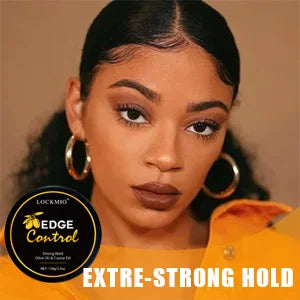 Edge Control Gel Pomade – Anti-Frizz Baby Hair & Bangs Styling Wax (150g)