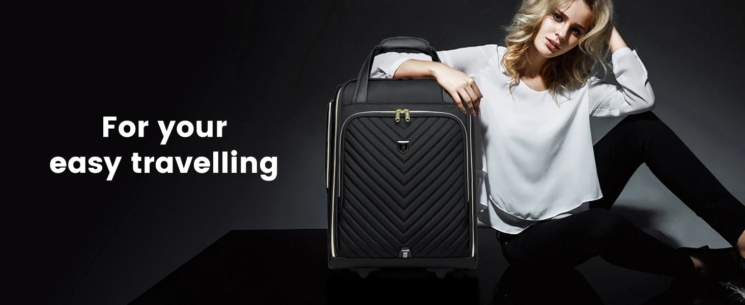 Laptop Bag Business Trolley Bags Carry-On Underseat Airlines Luggage Travel Bag with Wheels Women Men Briefcase for Men Women