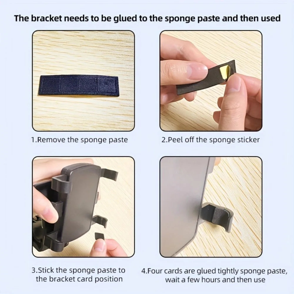 Car Phone Holder Stand Universal Dashboard Car Clip Mount GPS Bracket Car Mobile Phone Support in Car For iPhone Samsung Xiaomi