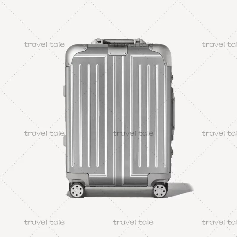 Carrylove 20"26"30 Inch Big Aluminum Trolley Suitcase Trunk Metallic Large Rolling Luggage Bag On Wheels