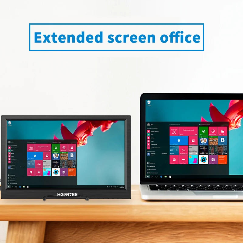 HGFRTEE 11.6" Portable Monitor — 1366×768 | IPS (ADS) | 60Hz | Speakers