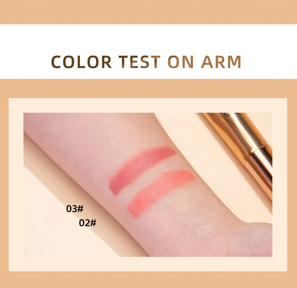 QIBEST Cushion-Applicator Liquid Blush (Waterproof, Soft-Matte)