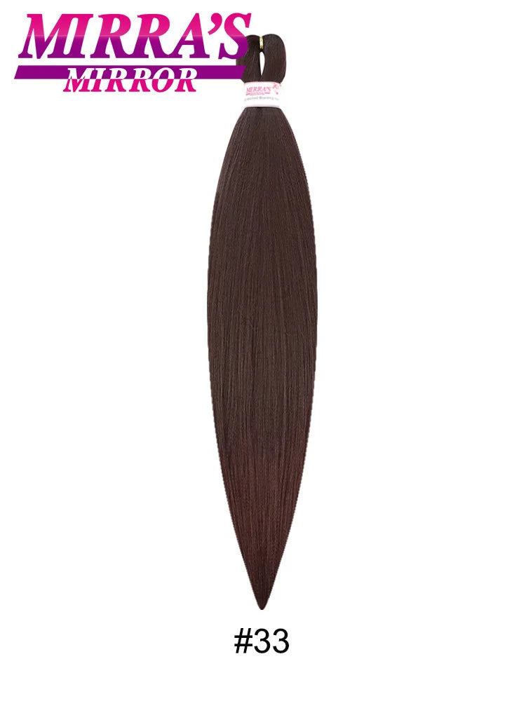 Synthetic Pre Stretched Braiding Hair Easy To Make Senegalese Box Braid Natural Soft Hair Bundles Blue Red Yellow Pink Braids