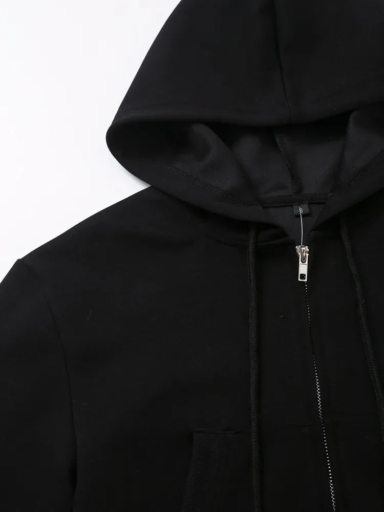 Women’s Embroidered Sweatshirt & Fleece-Lined Joggers Set – Cozy 2-Piece Sports Outfit (Fall New Arrival)