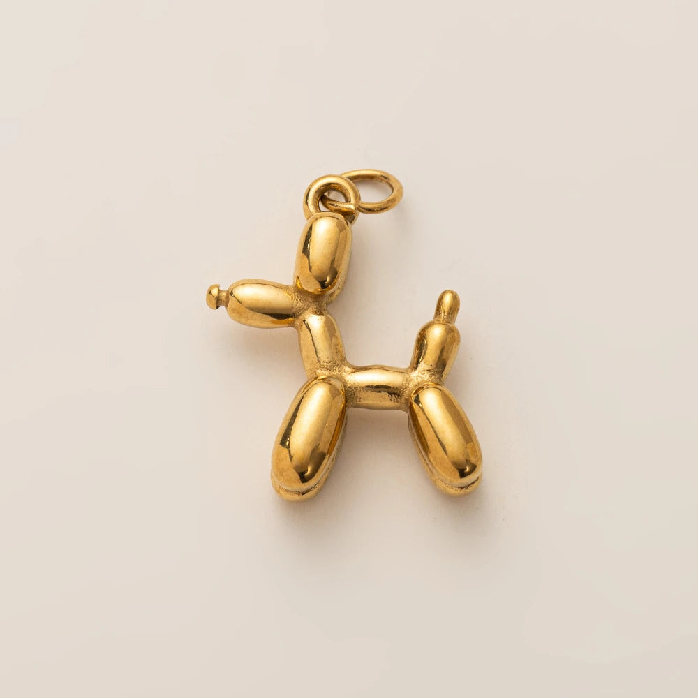 18K Gold-Plated Animal Series Charms | Stainless Steel DIY Pendants for Jewelry Making