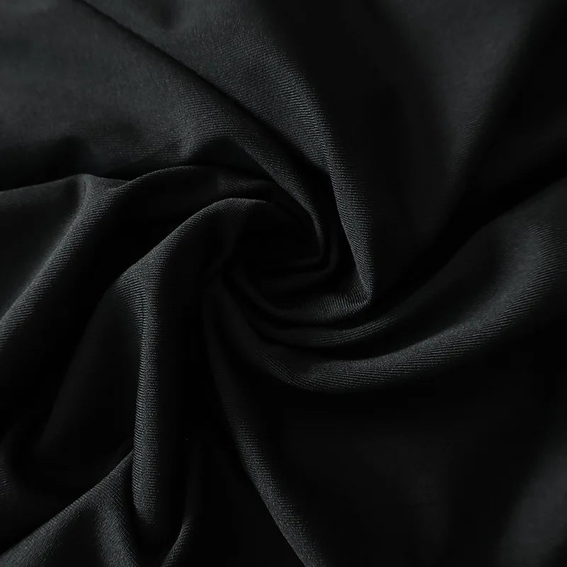 Women's One-Shoulder Sleeveless Maxi Dress Adjustable Scarf Loop Ruched Backless Bodycon Festival Party Outfit Elegant Long Gown