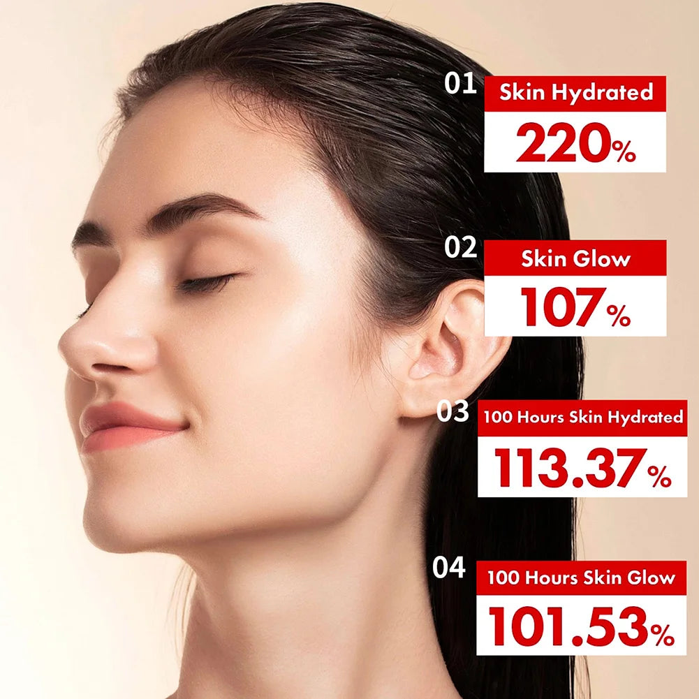 Women's Real Collagen Fit Peel Off Facial Mask Exfoliate Hydrating Facial Mask Gentle Pore Cleansing for All Skin Types