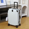 Luggage Suitcase Aluminum Frame 20 Trolley Case Universal Wheels 24 Female Male Students 26 Durable Password 28inch Leather Case