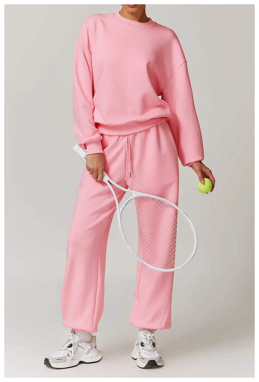 Women’s Classic Crewneck Sweatshirt – Loose Fit Pullover