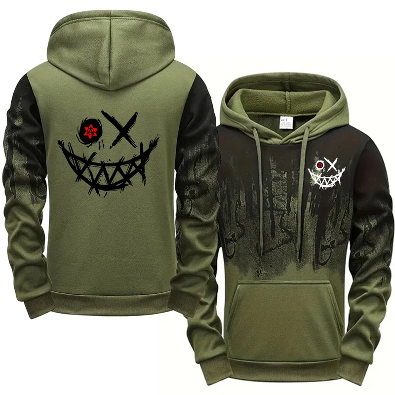 Autumn Winter Male Daily Casual Sports Jogger Suit 2025 Urban Fashion Hoodies Sportswear Men's Set Hooded Sweatshirts Sweatpants