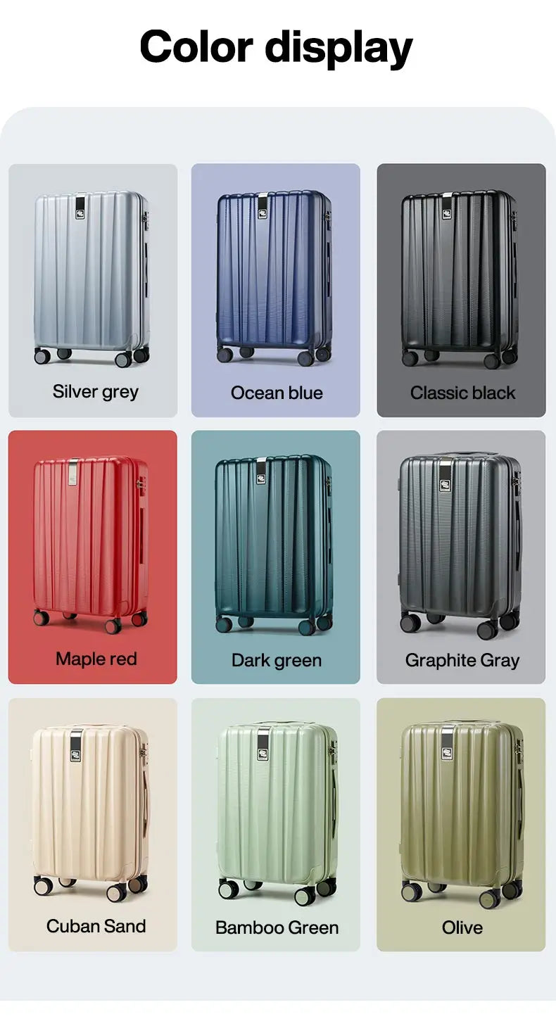 Best Spinner Luggage Suitcase PC Trolley Case Travel Bag Rolling Wheel Carry-On Boarding Men Women Luggage Trip Journey H80002