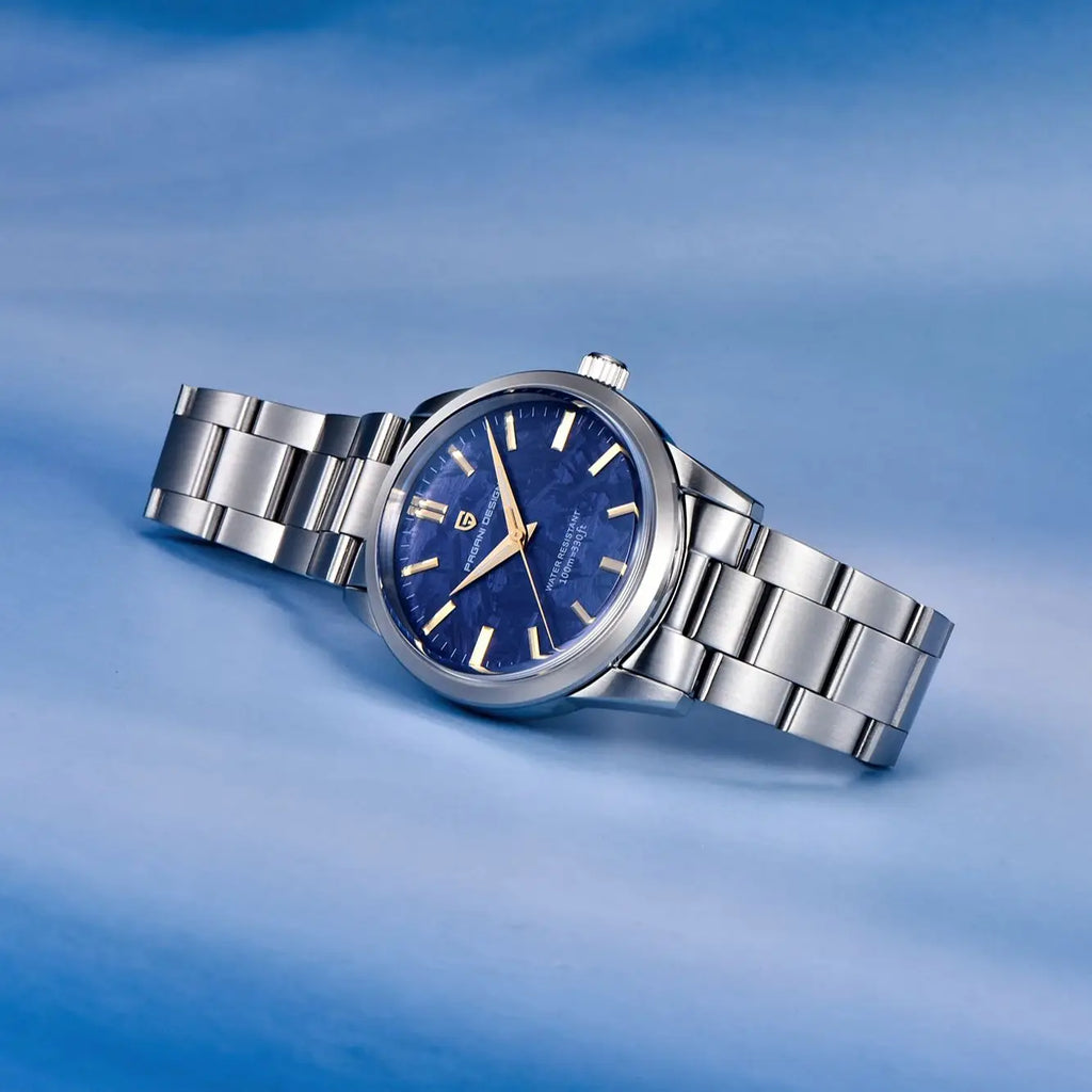 PAGANI DESIGN PD1734 40mm Men's Quartz Wristwatches TMI VH31 Luxury Sapphire Stainless Steel 100M Waterproof Reloj Hombre