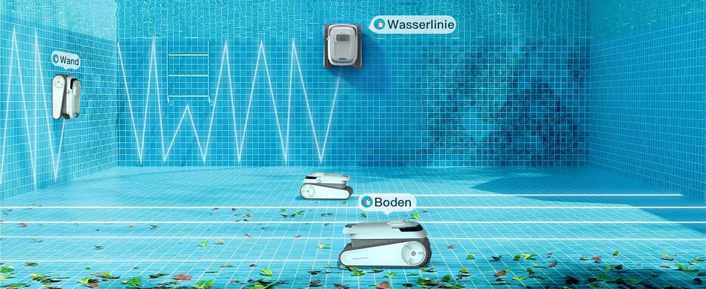 AIRROBO PC10 Cordless Smart Pool Vacuum – Floor, Wall & Waterline Cleaning Robot