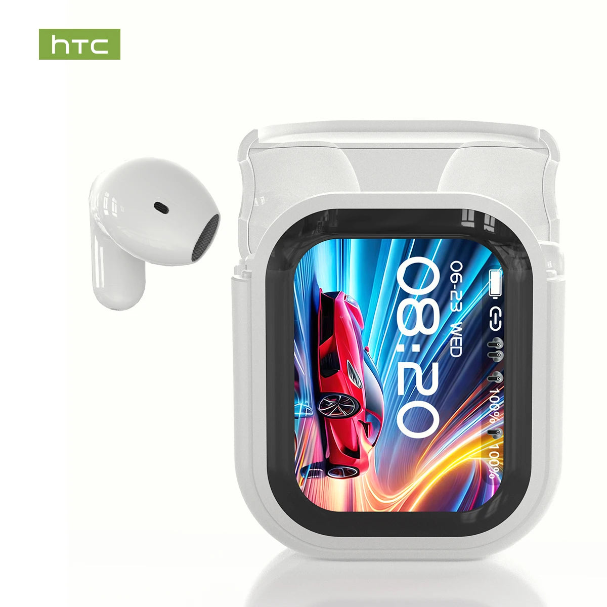 HTC NE20 Bluetooth 6.0 Translation Earbuds | IPX4 Waterproof, Long Battery Life