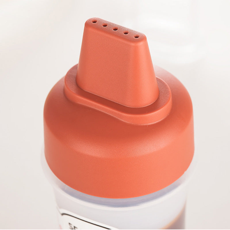 Porous Squeeze Sauce Bottle 350ML Tomato Honey Salad Dressing Container Kitchen Condiment Dispenser for Ketchup BBQ Sauces Oil