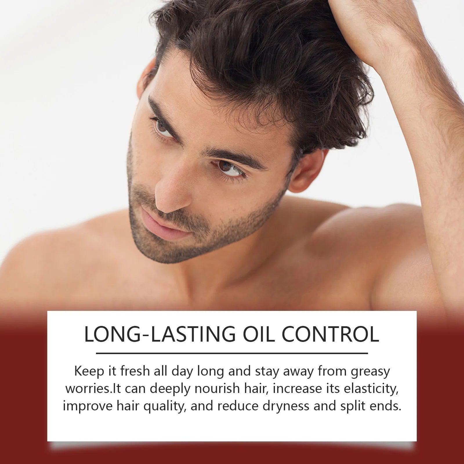 Man Hair Styling Pomade Non-greasy Control Roots Edges Balm Lasting Finished Molding Easy Lock in Water Woman Hair Shaping Waxs