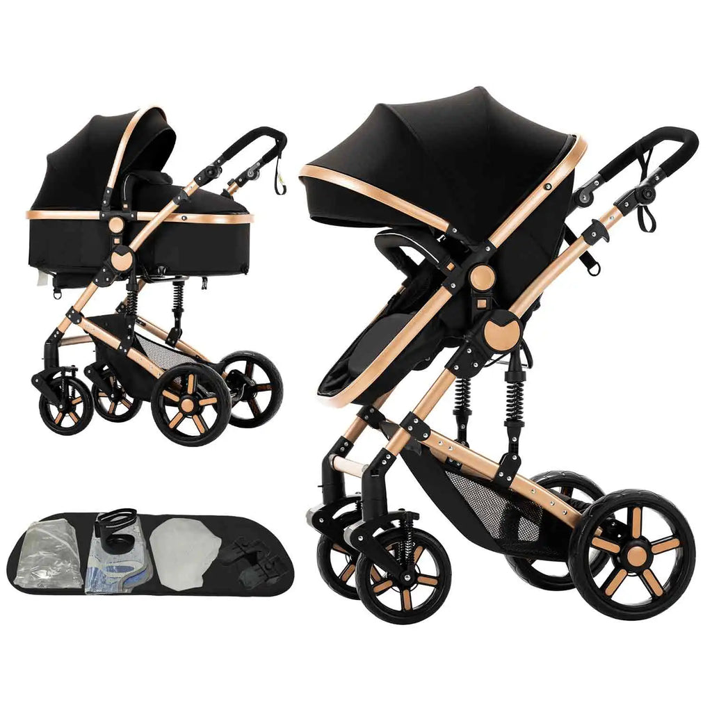 Baby stroller 3 in 1 baby carriage lightweight stroller for baby cars with Mommy bag baby carrier for newborns baby prams fold